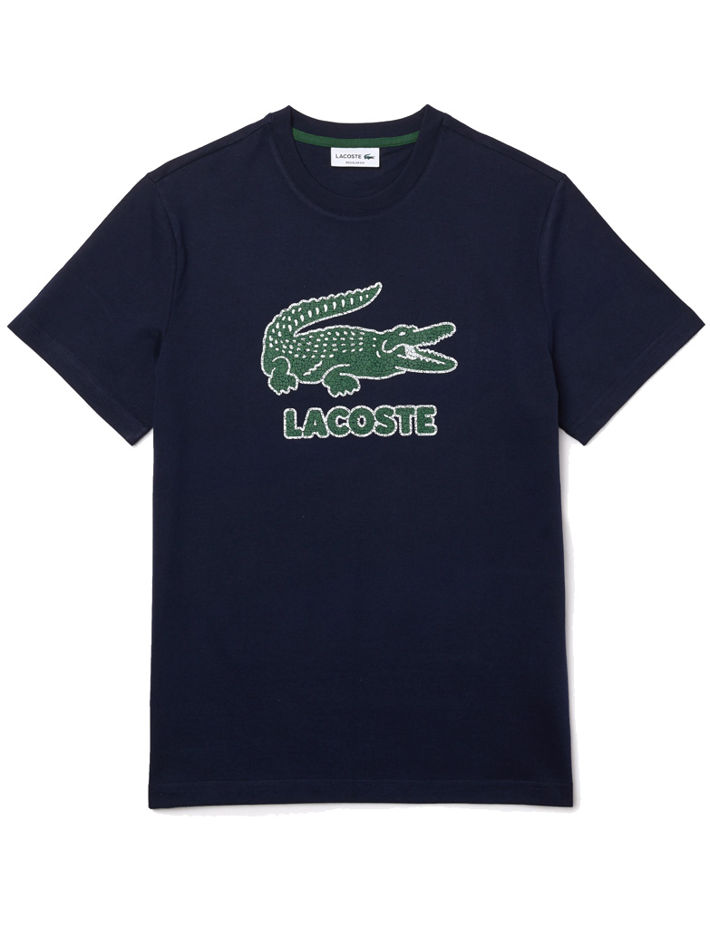 Da Hobby Sport LaCoste T-shirt TH-0063 Blu