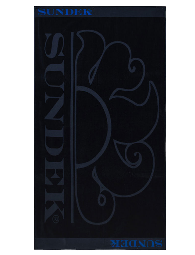 Da Hobby Sport telo mare Sundek Logo Jacquard - Blu scuro